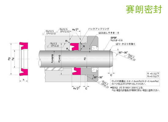 NOK-IDI型活塞桿密封_NOK密封件