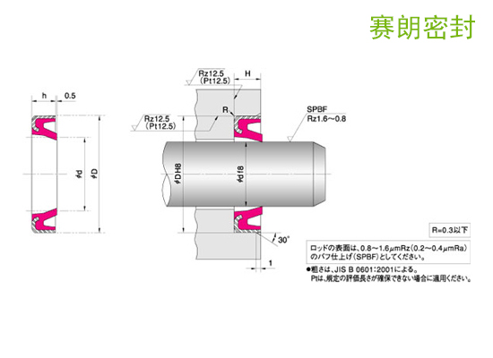 NOK-DKI型防塵密封件_鐵殼防塵圈