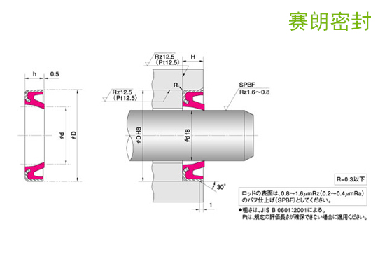 NOK-DWI型防塵密封件_鐵殼防塵圈